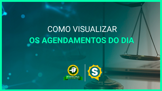 Como visualizar os agendamentos do dia
